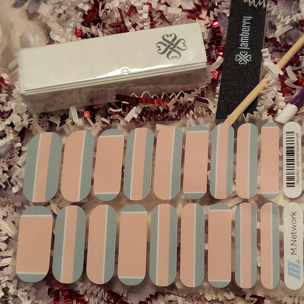 Jamberry Nail Wraps NWOT 💥July 2018 Host Exclusive 💥